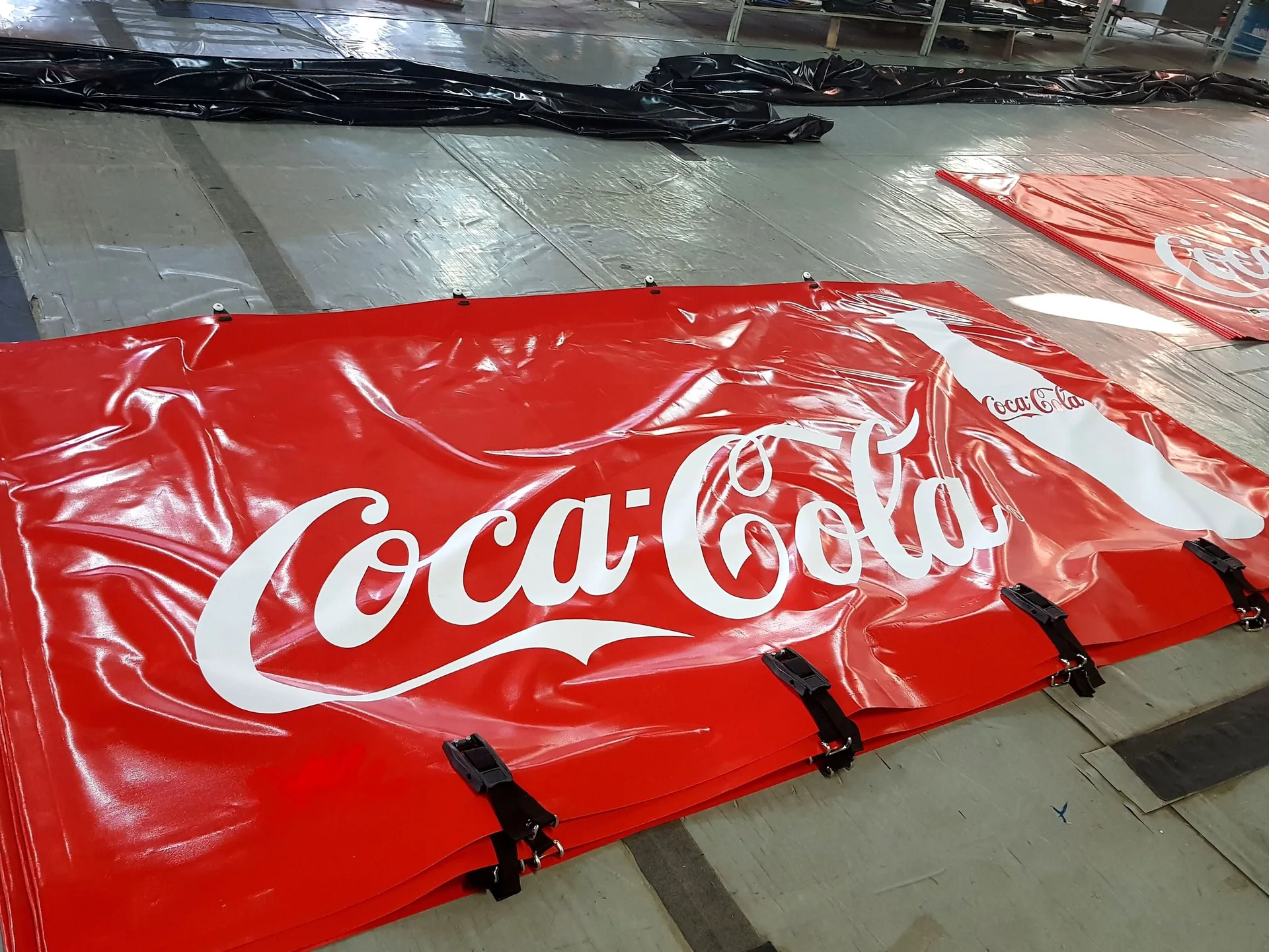 Lona industrial em PVC fabricada pela Lona Mais